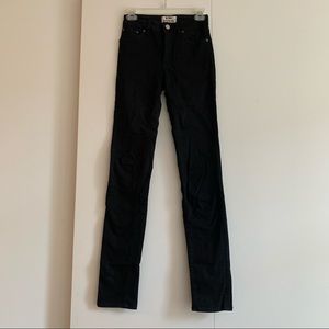 Acne black skinny jean